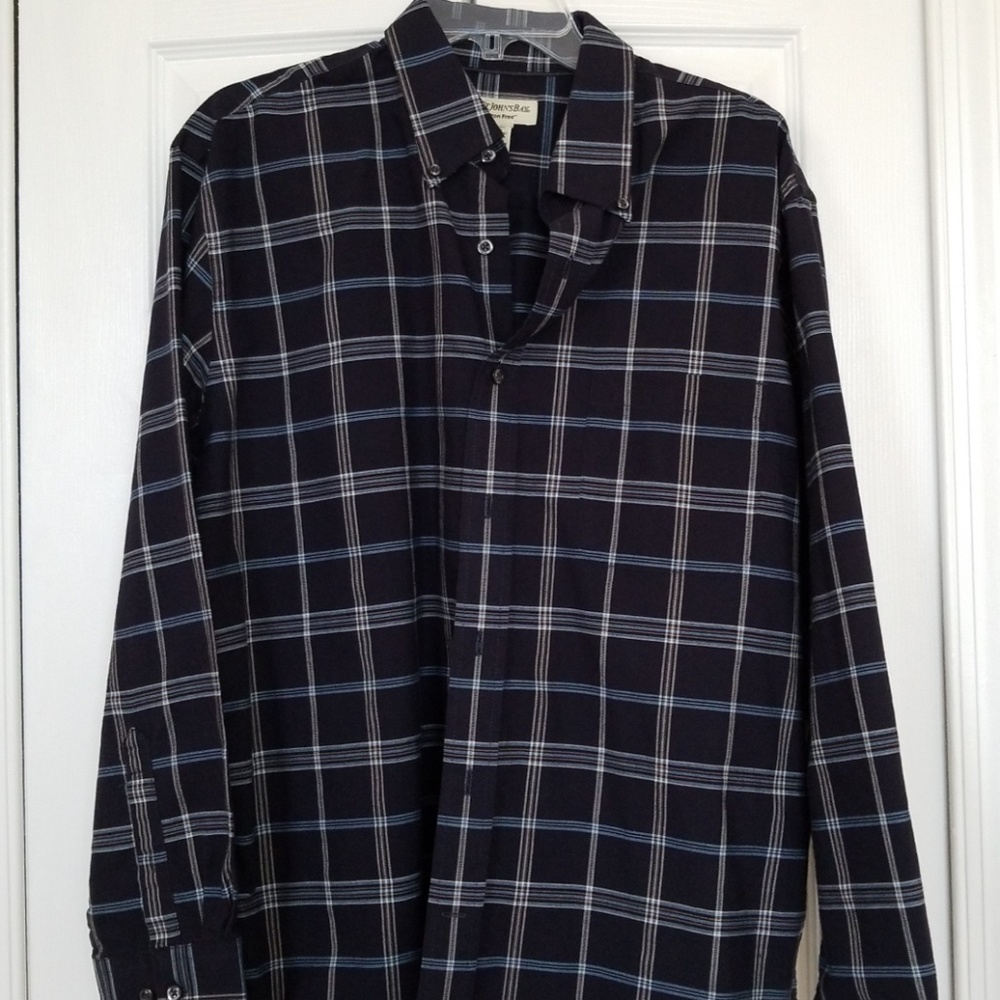 Plaid Navy Shirt
